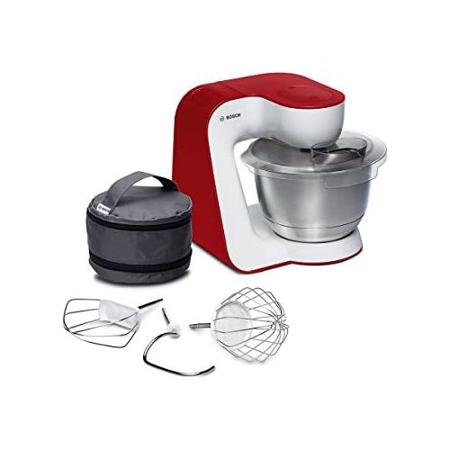  Bosch Hausgerate Bosch StartLine MUM54I00 Food Processor (900W, 3.9L, Stainless Steel Mixing Bowl, Easy to Handle/Storage), Food Processor