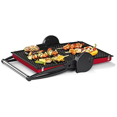  Bosch Hausgerate Bosch TCG4104 Table Grill Contact Grill Aluminium