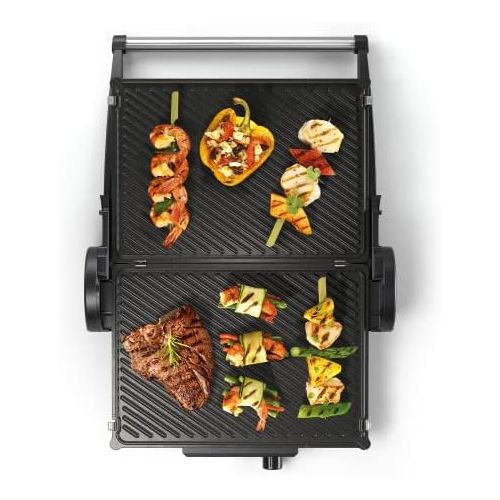  Bosch Hausgerate Bosch TCG4104 Table Grill Contact Grill Aluminium