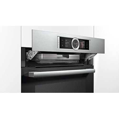  [아마존베스트]Bosch Hausgerate Bosch HSG636BB1 Series 8 electric oven, A class, 71 l, 4D hot air circulation, steam oven, assisting function