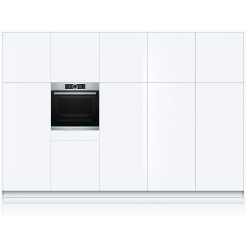  [아마존베스트]Bosch Hausgerate Bosch HSG636BB1 Series 8 electric oven, A class, 71 l, 4D hot air circulation, steam oven, assisting function