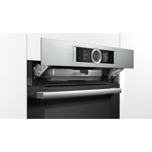  [아마존베스트]Bosch Hausgerate Bosch HSG636BB1 Series 8 electric oven, A class, 71 l, 4D hot air circulation, steam oven, assisting function