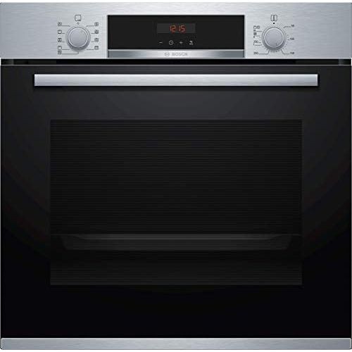  [아마존베스트]Bosch Hausgerate Bosch HBA573BS1 Electric Oven 59.4 cm Hinged Door Operation with LED Display