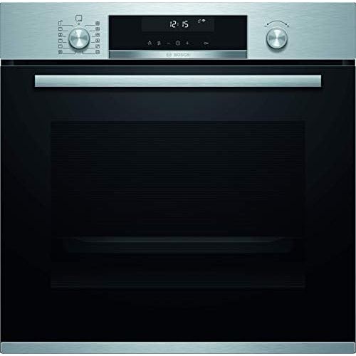  [아마존베스트]Bosch Hausgerate Bosch HBG5780S6 Series 6 Built-in Oven / A / 71 L / Stainless Steel / 3D Hot Air / Pyrolysis / AutoPilot 30