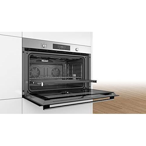  [아마존베스트]Bosch Hausgerate Bosch VBD5780S0 Electric Oven A+ 59.4 cm Pyrolysis Self Cleaning