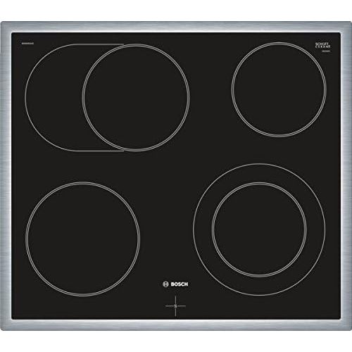  [아마존베스트]Bosch Hausgerate Bosch HND611LS65 Cooker Hob Combination (Built-In) / A / 59.4 cm / Stainless Steel / Hinged Door / LCD Display / Granite Email / Electric Hob (Stove Controlled) / 4 High Speed Cook