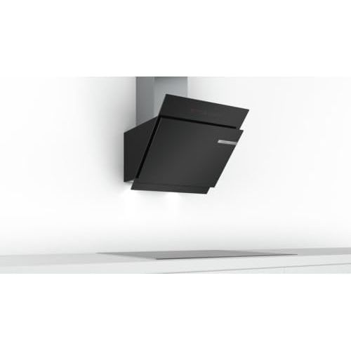  [아마존베스트]Bosch Hausgerate Bosch DWK67JQ60Extractor Hood/Series 6Wandesse, 60cm, Sloping Design/Black
