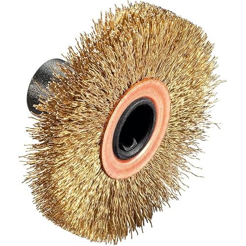  Bosch Home and Garden 1600A00159 Sanding Brass Coated Brush BM10 for Bosch PRR 250 Removing Roller