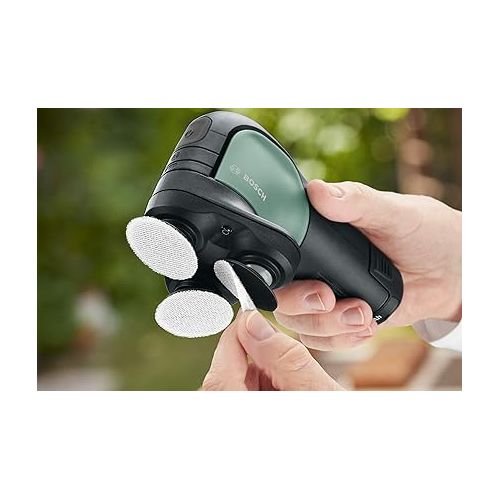  Bosch 6 pieces polishing sponge (for wood, painted surfaces and metal, diameter 40 mm, accessories eccentric sander)