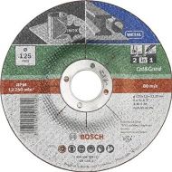 Bosch 2609256309 DIY Cutting Disc Inox/Metal 125 mm ø x 2.5 mm Offset