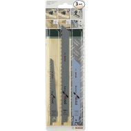 Bosch 2609256715 Sabre Saw Blade Set (3 Pieces)