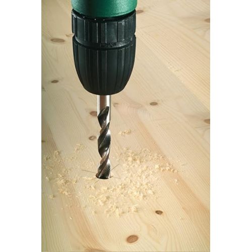  Bosch Home and Garden 2609255149 Hex Shank Wood Drill bit, 5 mm Diameter