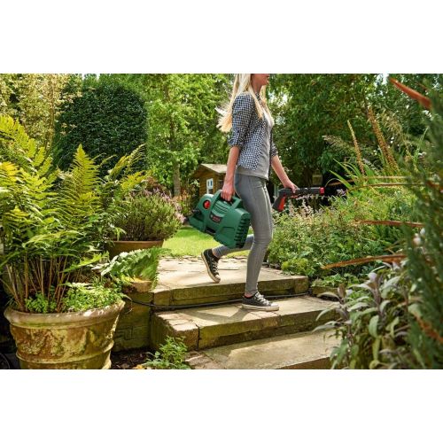  Bosch Home and Garden Bosch Hochdruckreiniger EasyAquatak 100 (360° Duese inkl. Reinigungsmitteltank, 5 m Kabel, 3 m Schlauch, Karton, 1200 Watt, Druck: 100 bar, max. Foerdermenge: 300 l/h)