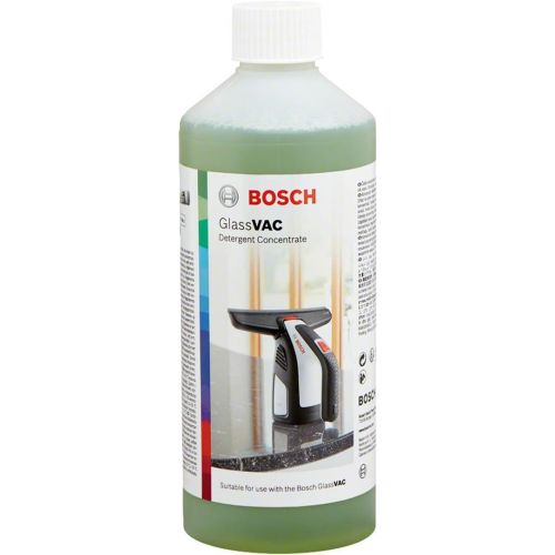  Bosch Akku Fenstersauger GlassVAC (3,6 Volt, 2 Ah, im Karton) + Reinigungsmittel (500 ml)