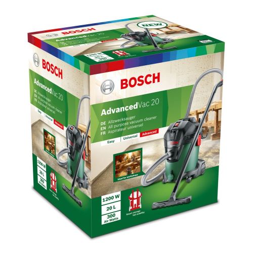  Bosch Home and Garden Bosch 06033d12W0Staubsauger Wasser und Staub advancedvac 20