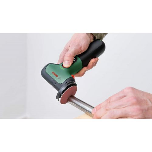  Bosch Home and Garden Bosch 6 Sanding Discs (for Wood & Paint, Ø 50 mm, Grit Size P120; Accessories for Bosch Easy Cut & Grind)