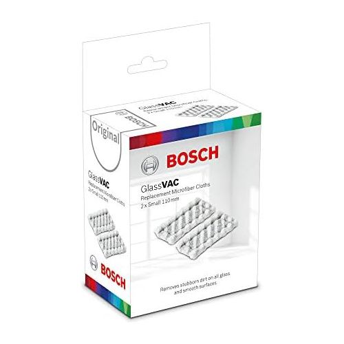  [아마존베스트]Bosch Home and Garden Bosch F016800574Small Replacement Microfibre Cloth for Glass and Window Cleaner Glass SVAC Smooth Surfaces, Set of 2(2)