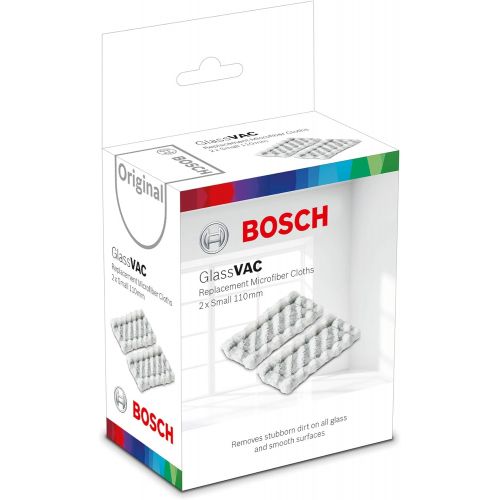  [아마존베스트]Bosch Home and Garden Bosch F016800574Small Replacement Microfibre Cloth for Glass and Window Cleaner Glass SVAC Smooth Surfaces, Set of 2(2)