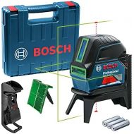 [아마존베스트]Bosch Professional Crossline-Laser GCL 2-15 G (GCL 2-15 G; RM 1 Professional; 3x 1.5 V LR6 batteries (AA); laser target plate; housing (+ L-Boxx-Ready); user manual)
