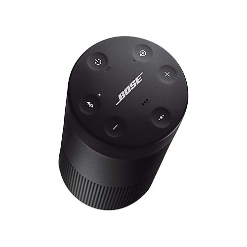 보스 Bose SoundLink Revolve (Series II) Portable Bluetooth Speaker - Wireless Water-Resistant Speaker with 360° Sound, Black