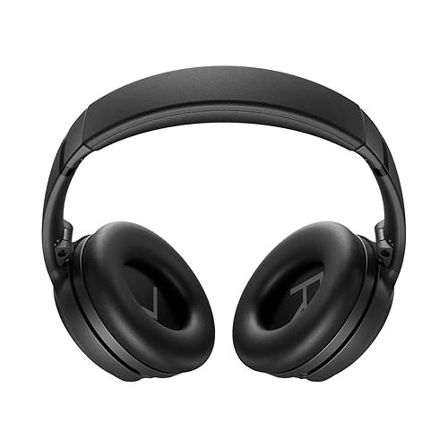 보스 Bose QuietComfort 45 Wireless Bluetooth Noise Cancelling Headphones, Over-Ear Headphones with Microphone, Personalized Noise Cancellation and Sound, Triple Black