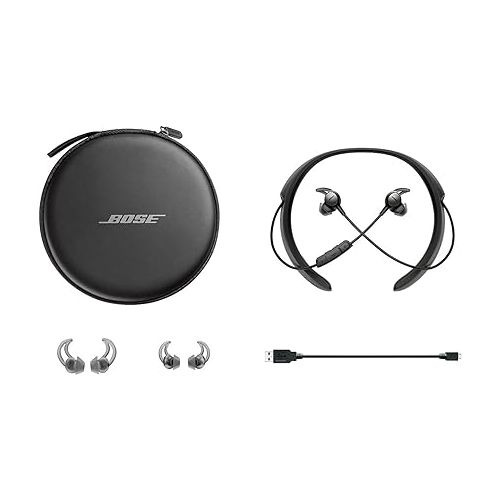 보스 Bose Quiet-control 30 Wireless Headphones Noise Cancelling - Black (Renewed)
