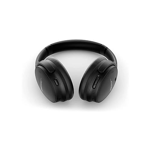 보스 Bose QuietComfort 45 Bluetooth Wireless Noise Cancelling Headphones - Triple Black (Renewed)
