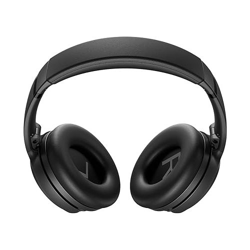 보스 Bose QuietComfort Wireless Noise Cancelling Headphones, Bluetooth Over Ear Headphones with Up to 24 Hours of Battery Life, Black (Renewed)