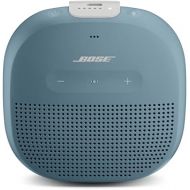 Bose SoundLink Micro Bluetooth Speaker: Small Portable Waterproof Speaker with Microphone, Stone Blue