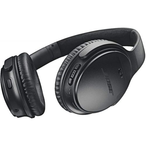 보스 [아마존베스트]Bose QuietComfort 35 II Wireless Bluetooth Headphones, Noise-Cancelling, with Alexa voice control, enabled with Bose AR  Black