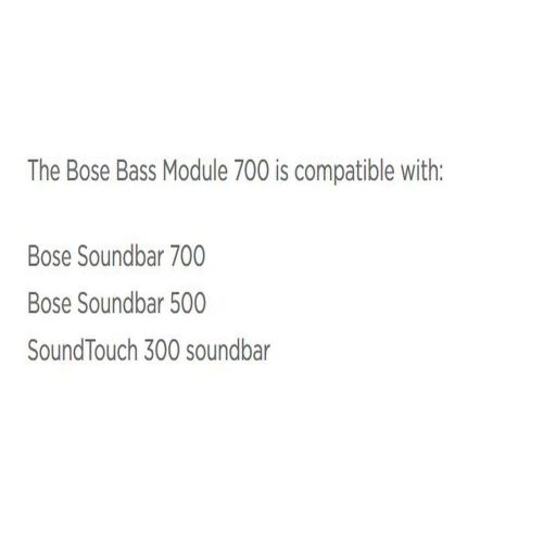 보스 Bose Bass Module 700, White