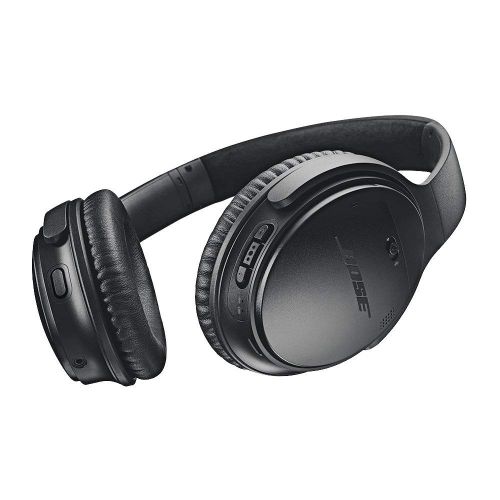 보스 Bose QuietComfort 35 II Wireless Bluetooth Headphones, Noise-Cancelling, with Alexa voice control, enabled with Bose AR  Black