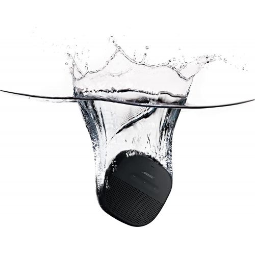 보스 Bose SoundLink Micro Bluetooth Speaker: Small Portable Waterproof Speaker with Microphone, Black