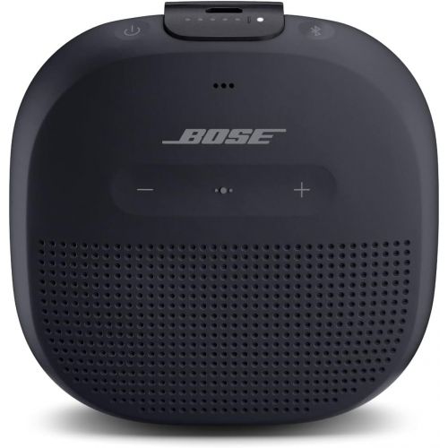 보스 Bose SoundLink Micro Bluetooth Speaker: Small Portable Waterproof Speaker with Microphone, Black