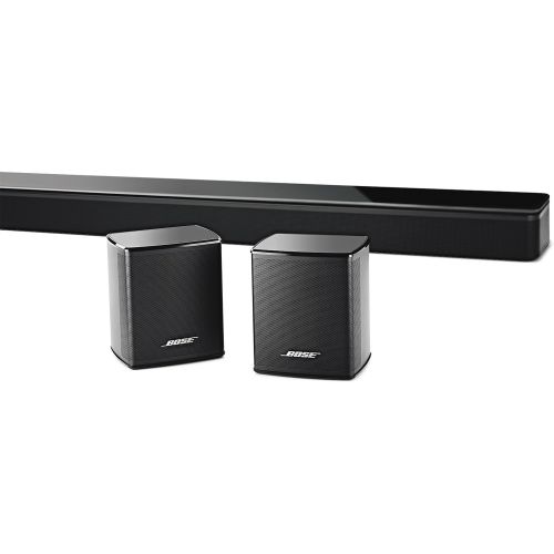 보스 Bose Virtually Invisible 300 Wireless Surround Speakers (Pair, Black)