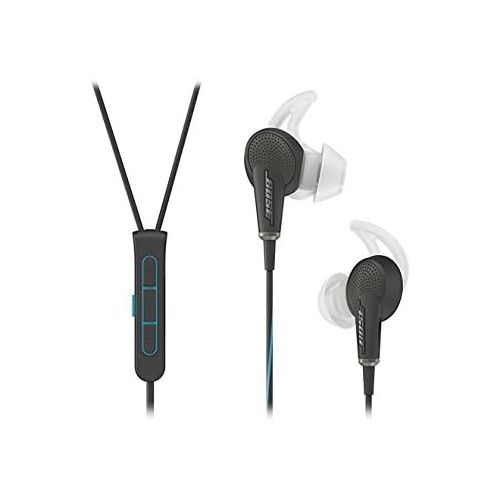 보스 Bose QuietComfort 20 Acoustic Noise Cancelling Headphones, Apple Devices, Black