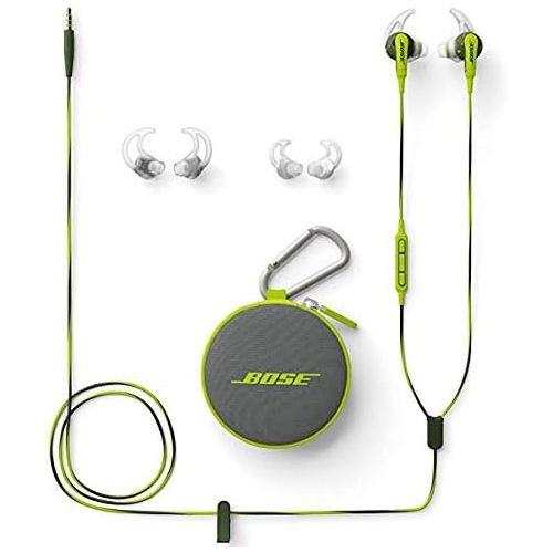 보스 Bose SoundSport in-Ear Headphones for Apple Devices - Wired (Energy Green)