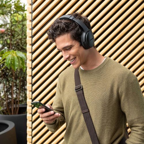 보스 Bose QuietComfort 35 II Wireless Bluetooth Headphones, Noise-Cancelling, with Alexa voice control, enabled with Bose AR  Black
