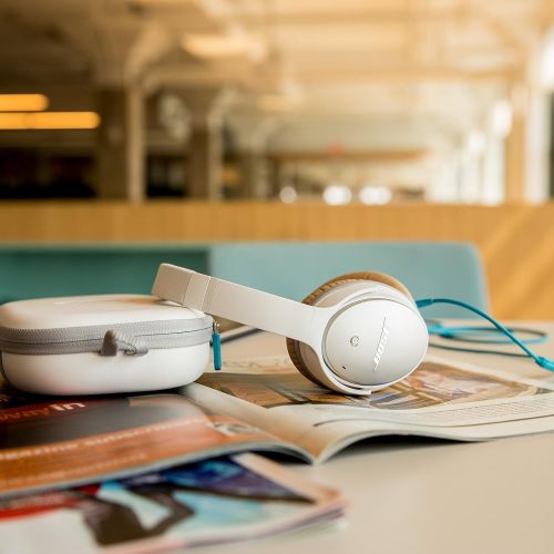 보스 Bose QuietComfort 25 Acoustic Noise Cancelling Headphones for Apple devices - White (Wired 3.5mm)