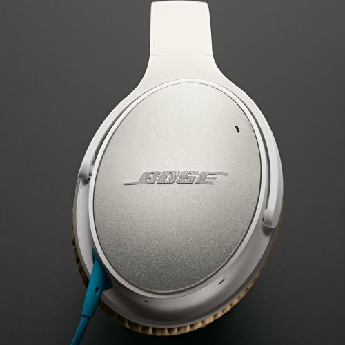 보스 Bose QuietComfort 25 Acoustic Noise Cancelling Headphones for Apple devices - White (Wired 3.5mm)