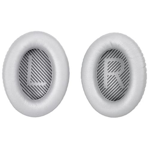 보스 Bose QuietComfort 35 Headphones Ear Cushion Kit, Silver & Quiet Comfort 25 Headphones Ear Cushion Kit, Black