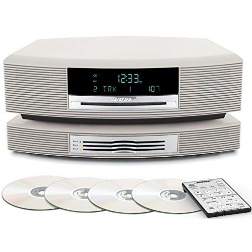 보스 Bose Wave Music System III with Multi-CD Changer - Platinum White