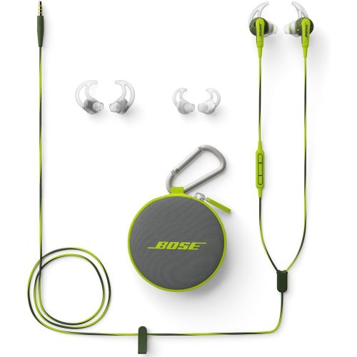 보스 Bose SoundSport In-Ear Headphones, 3.5mm Connector for Apple Devices - Energy Green