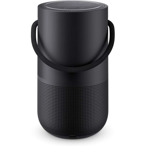 보스 Bose Portable Smart Speaker ? with Alexa Voice Control Built-in, Black & SoundLink Revolve Charging Cradle Black
