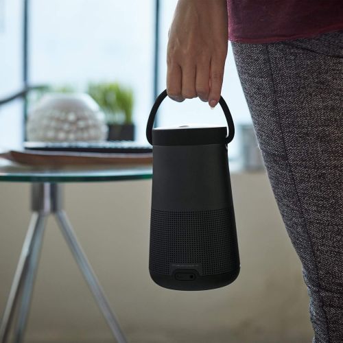 보스 Bose SoundLink Revolve+ (Series II) Portable Bluetooth Speaker - Wireless Water-Resistant Speaker with Long-Lasting Battery and Handle, Black