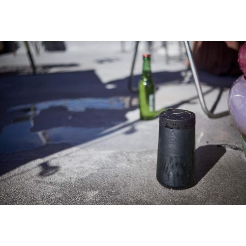 보스 The Bose SoundLink Revolve, The Portable Bluetooth Speaker with 360 Wireless Surround Sound, Triple Black