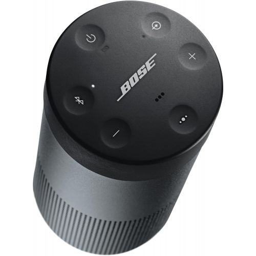 보스 The Bose SoundLink Revolve, The Portable Bluetooth Speaker with 360 Wireless Surround Sound, Triple Black