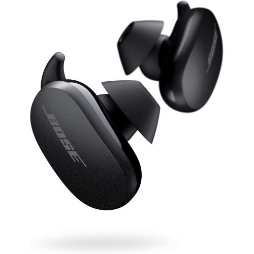 보스 Bose QuietComfort Noise Cancelling Earbuds - Bluetooth Wireless Earphones, Triple Black, the Worlds Most Effective Noise Cancelling Earbuds