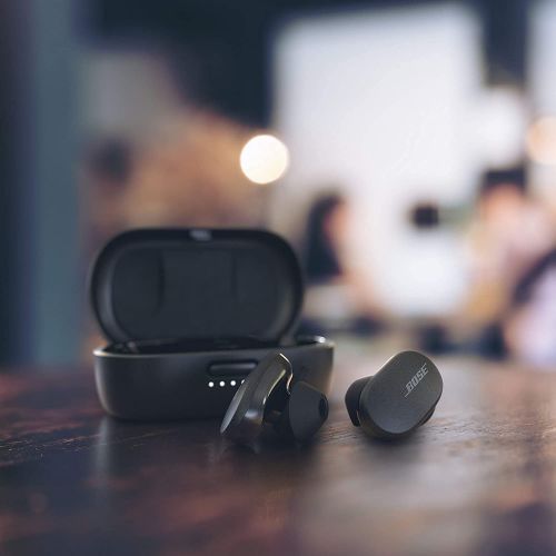 보스 Bose QuietComfort Noise Cancelling Earbuds - Bluetooth Wireless Earphones, Triple Black, the Worlds Most Effective Noise Cancelling Earbuds