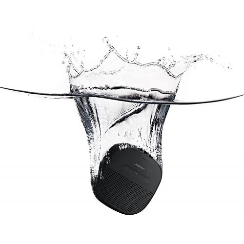 보스 Bose SoundLink Micro Bluetooth Speaker: Small Portable Waterproof Speaker with Microphone, Black